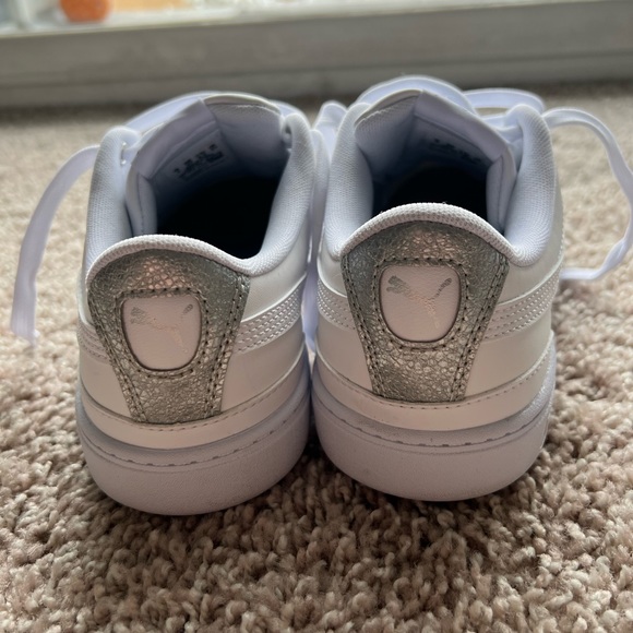 Puma White Memory Foam Sneakers - Picture 9 of 9